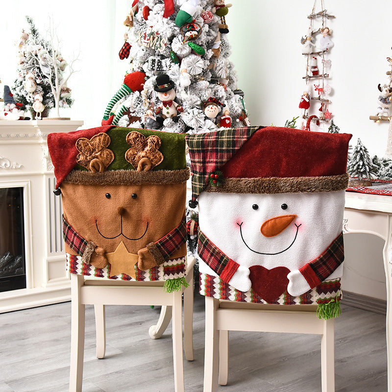 Christmas Themed Chair Cover