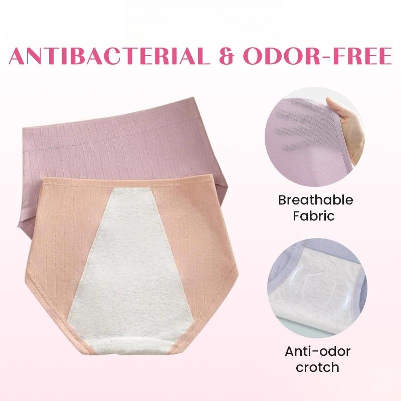 High Waist Leakproof Antibacterial Panties