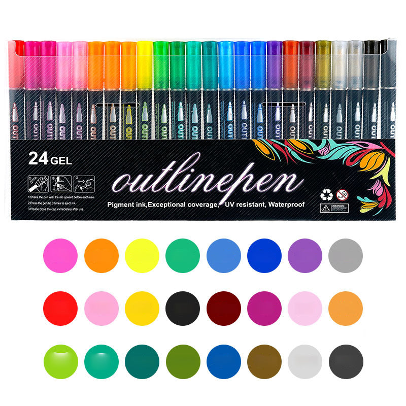 ✨Limited Time Sale-49% OFF🎨🖌️Coloring Lightstick Graffiti Highlighter Pens