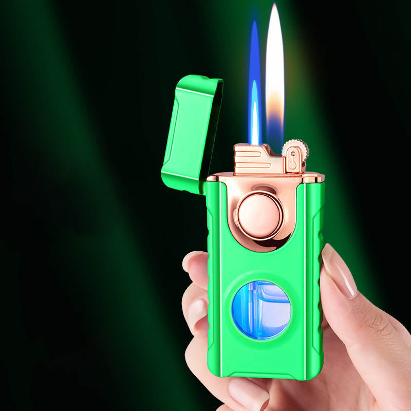 New fashionable double-flame lighter