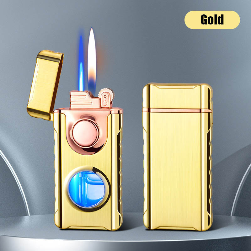 New fashionable double-flame lighter