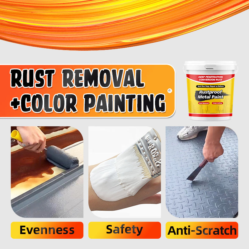 🔥Manufacturer's clearance sale at a loss🔥Rustproof Metal Paint - Rust Remover