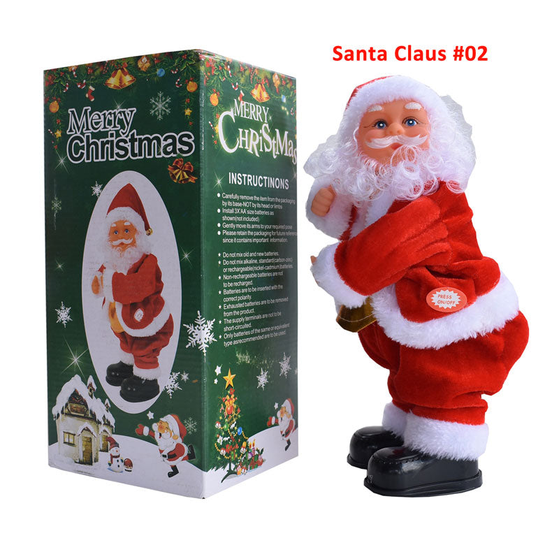 Mintiml® Electric Dancing Music Santa Claus