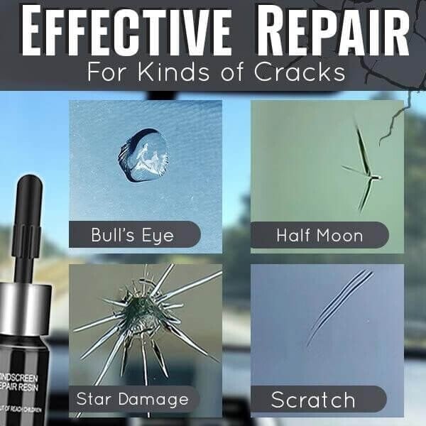 🔥2025 Hot Sale 50% OFF🔥Cracks Gone Glass Repair Kit