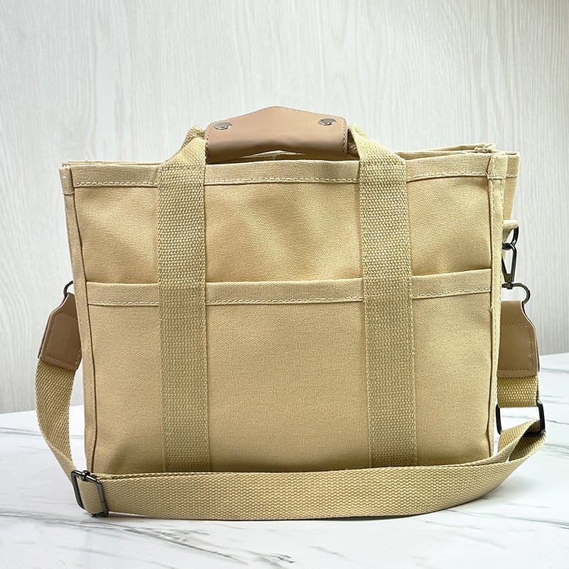 Utility Canvas Tote Bag