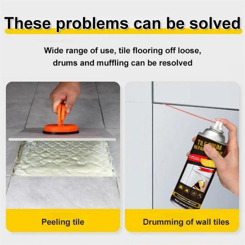 [Practical Gift] Strong Adhesive Ceramic Tile Empty Drum Agent