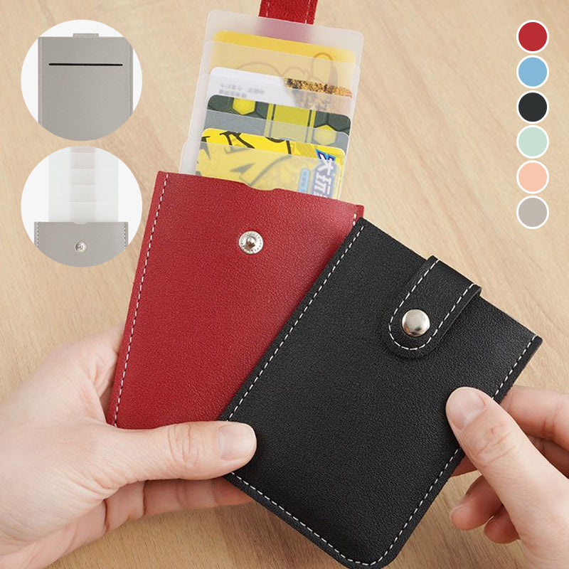 Credit Card Case with Multiple Compartments