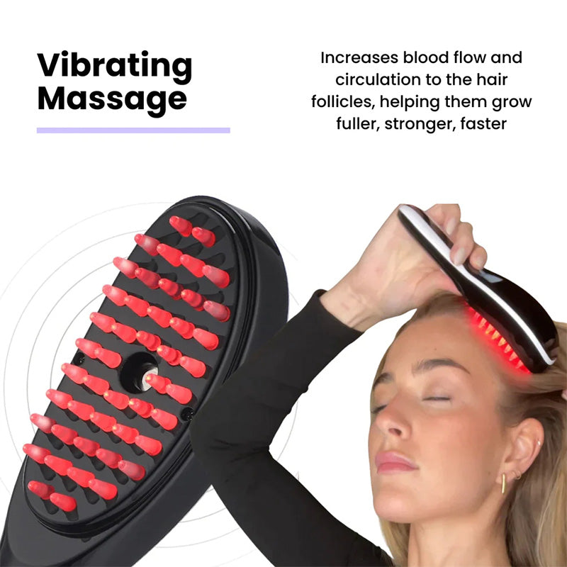 🔥Electric Massage Comb - Soothe, Stimulate, Reduce Fatigue