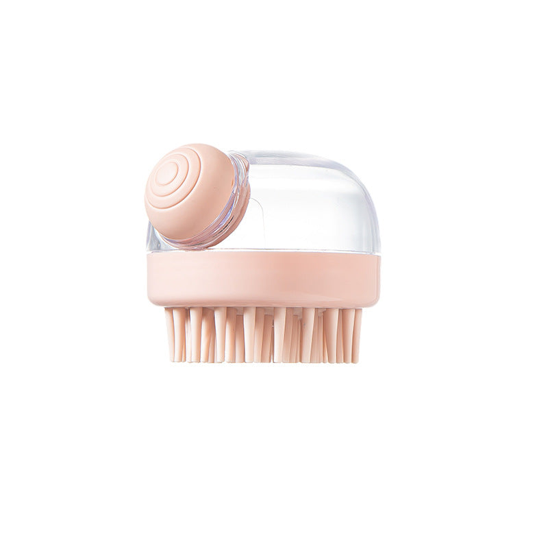 Scalp Massaging Shampoo Brush with Liquid Dispenser