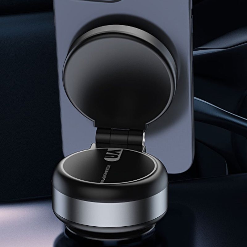 Car Electric Suction Cup Magnetic Phone Holder