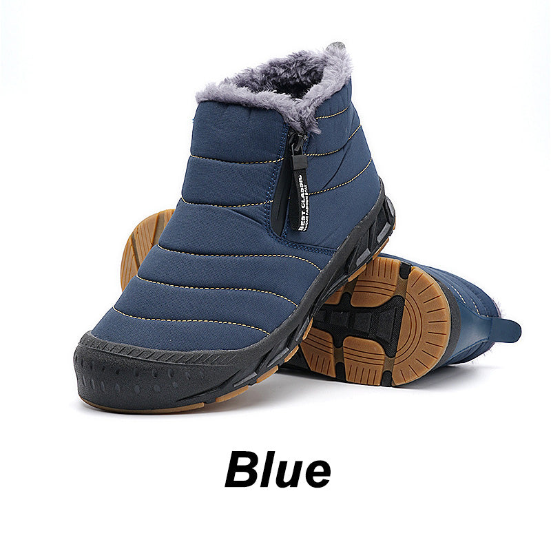 🎅Christmas Pre-sale🎁Winter Warm Faux Fur Lined Waterproof Outdoor Snow Boots