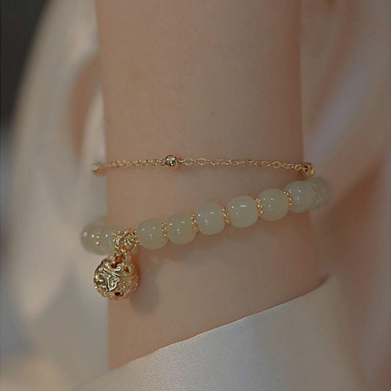 🎅🎁Ideal Gift - Elegant Faux Jade Bracelet