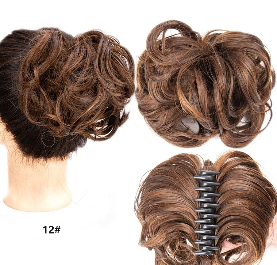 💥Hot Sale🍃Claw Clip Wig for Natural Hair Bun🔥Buy 2 Get 1 Free (3 Pcs)