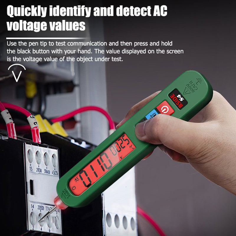 Non-Contact Voltage Tester Pen with LCD Display