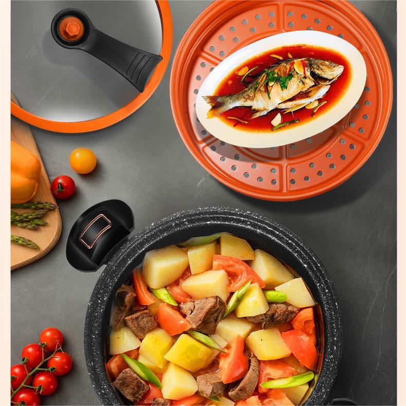 💯2025 HOT SALE -49% OFF🔥Large Capacity McRib Stone Micro-Pressure Cooker