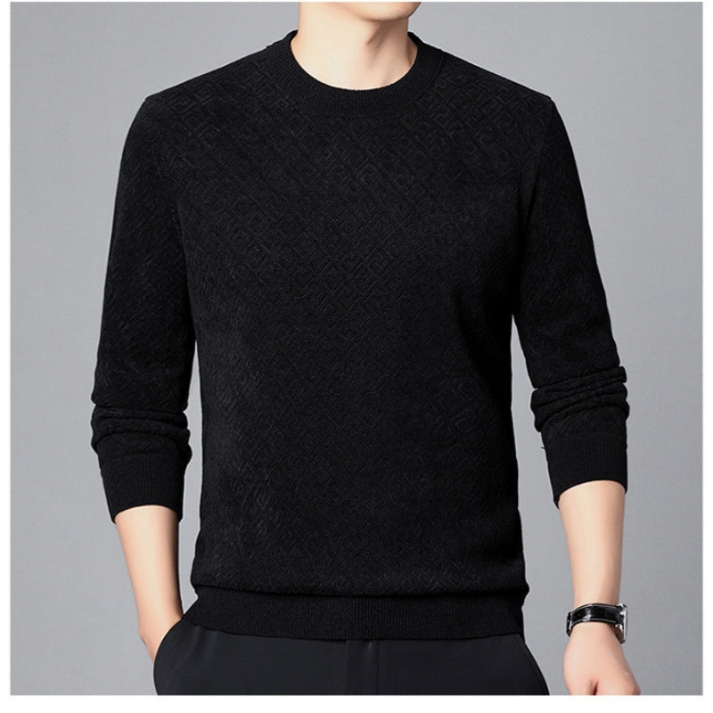 👔New Thickened Men's Crew Neck Sweater For This Winter~