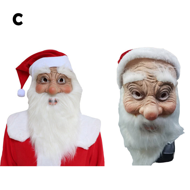 Santa Claus Mask Christmas Cosplay