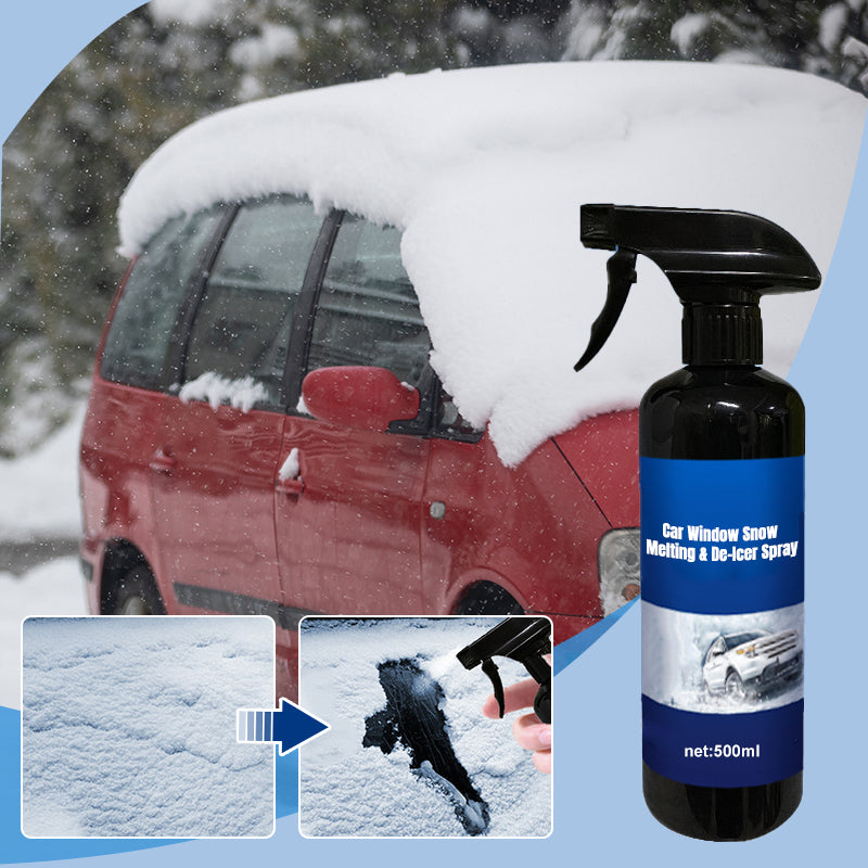 🔥Hot Sale🔥Car Window Snow Melting & De-Icer Spray