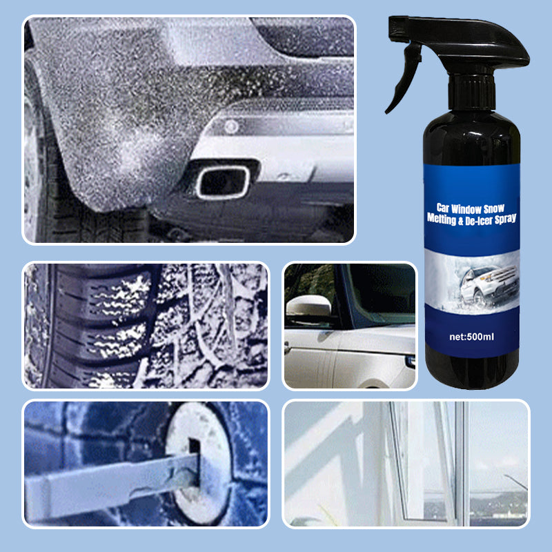 🔥Hot Sale🔥Car Window Snow Melting & De-Icer Spray