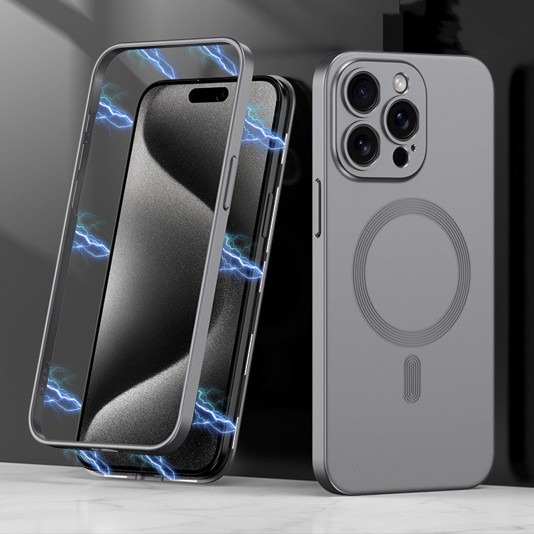 Full Coverage Magnetic Wireless Charging Phone Case