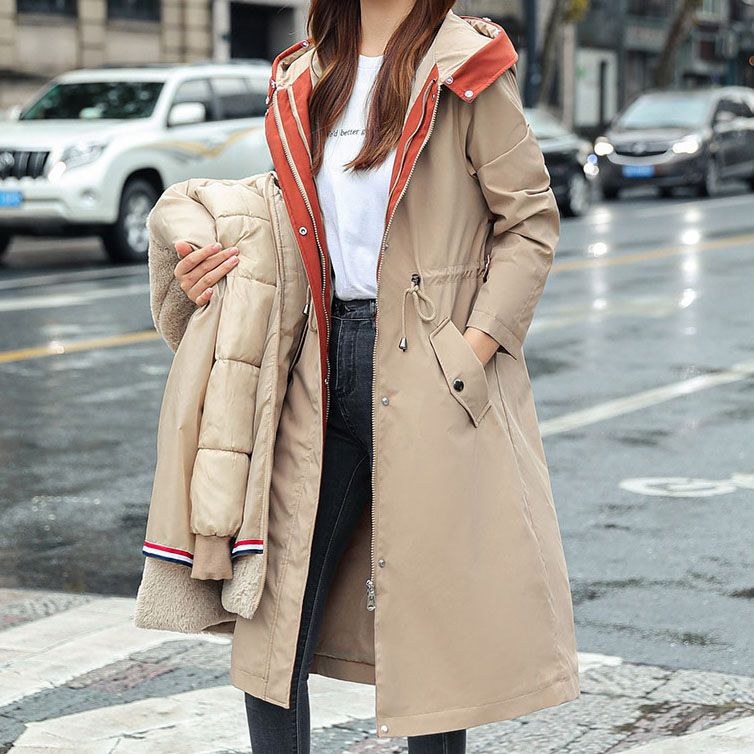 ☃️Winter-Specials☃️Women's Winter Hooded Furry Collar Casual Parka Coat