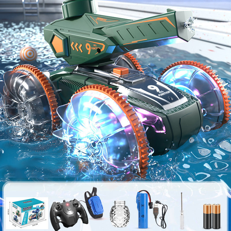 Remote Control Car Boat with LED Lights