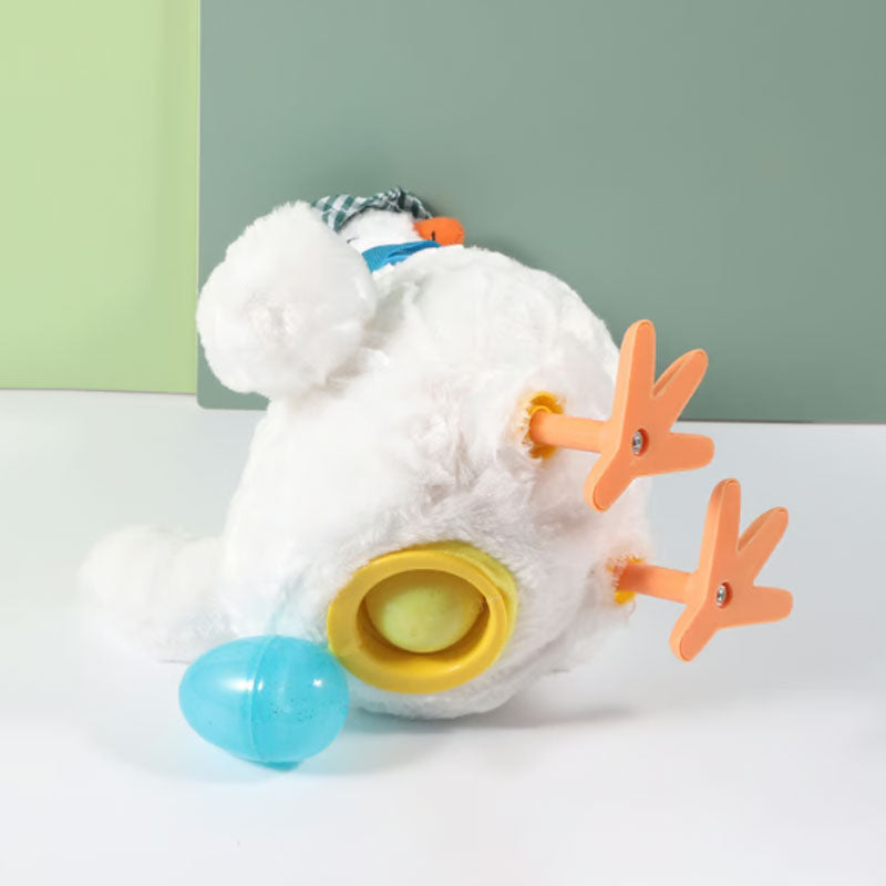 🐥Electric Plush Chicken Laying Egg Toys