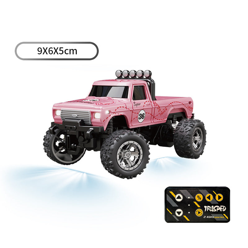 Alloy LED Lights Remote Control Car Model