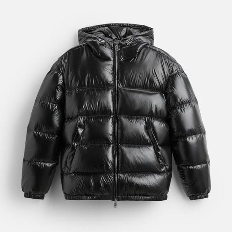 Men's Lightweight Hooded Quilted Puffer Jacket