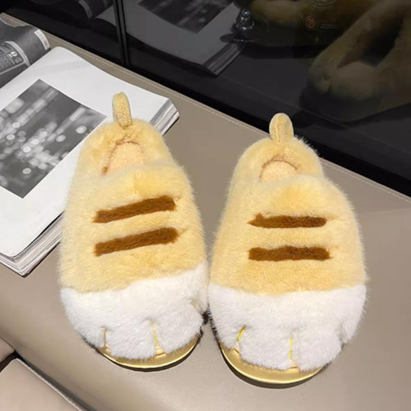 Winter Fluffy Plush Warm Slippers