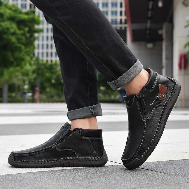 Men's Comfort High-Top Loafers