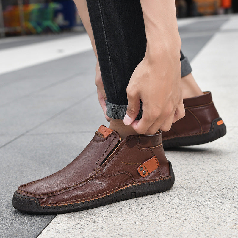 Men's Comfort High-Top Loafers