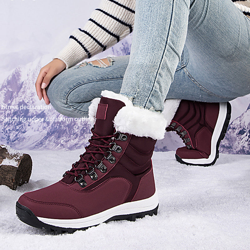 🔥High-Top Fashionable Warmth Snow Boots