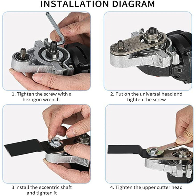 Angle Grinder Adapter & Attachment Set