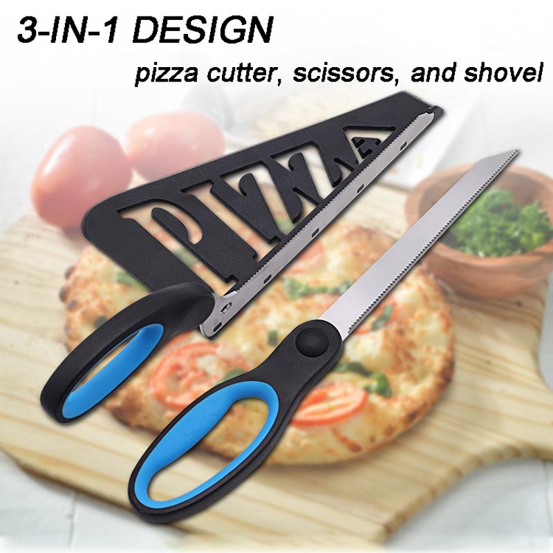 3-in-1 Stainless Steel Pizza Scissors