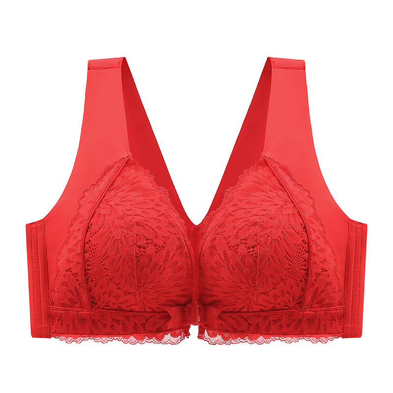 💥New Year Hot Sale 49% OFF💥Front-Clasp Lace Bra with Lift and Anti-Sagging Design