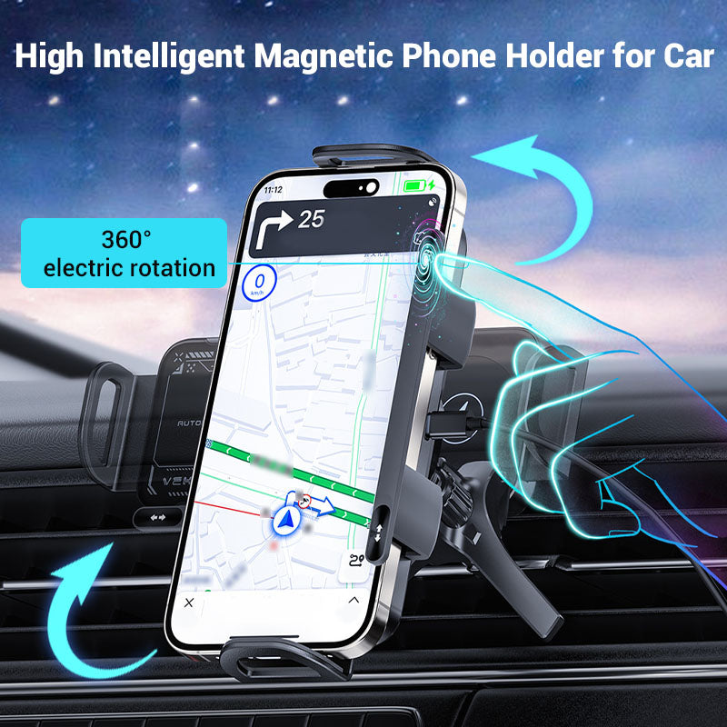 High Intelligent Magnetic Phone Holder for Car