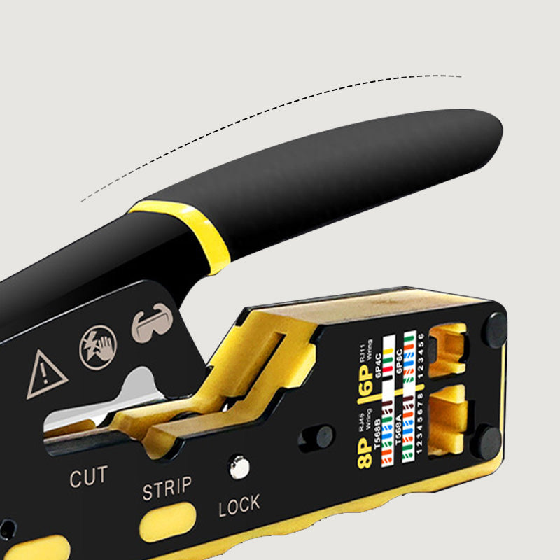 Multi-Function Network Cable Crimping Tool