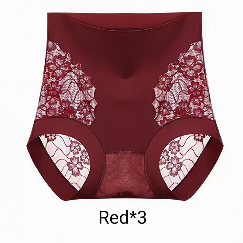 🔥2025 HOT SALE🔥 Women’s High Waist Lace Seamless Panties