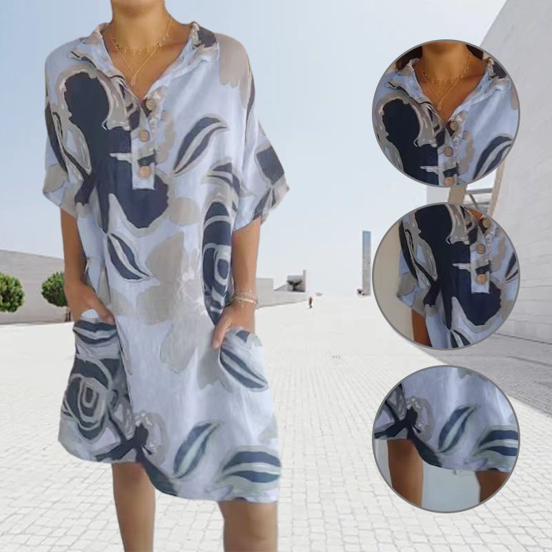 Women’s Casual Elegant Printed Dress