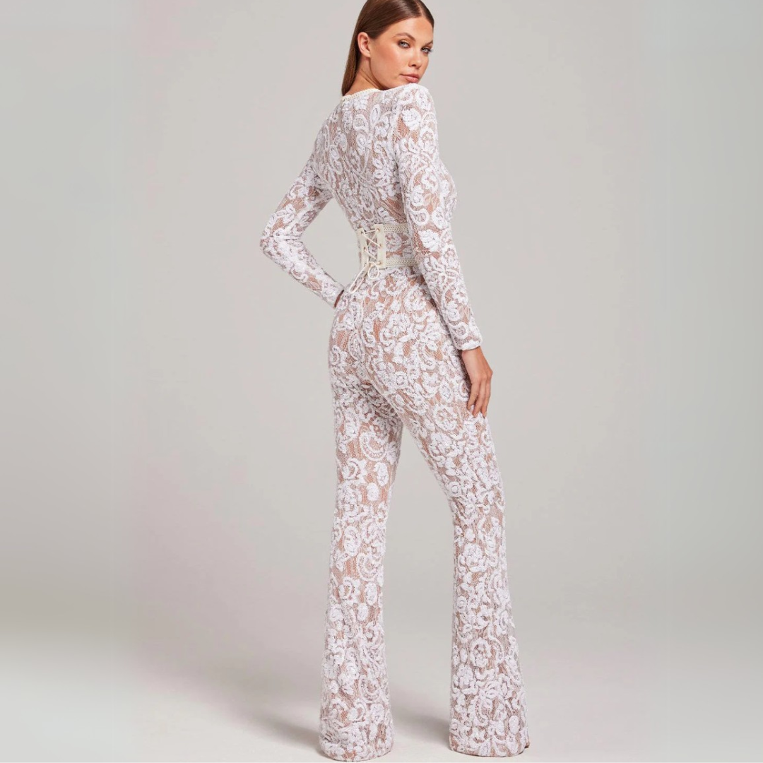 Women's Sexy Lace Print Jumpsuit🔥