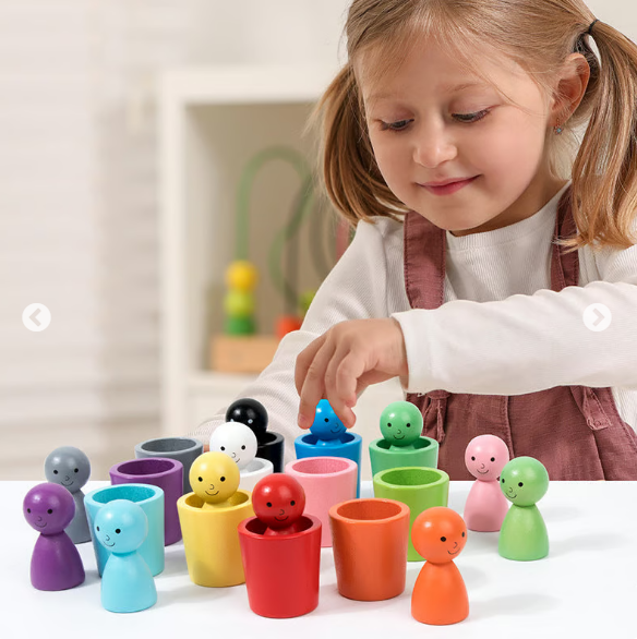 🎨Hot Sale 49% OFF👶Color Sorting Cups For Kids