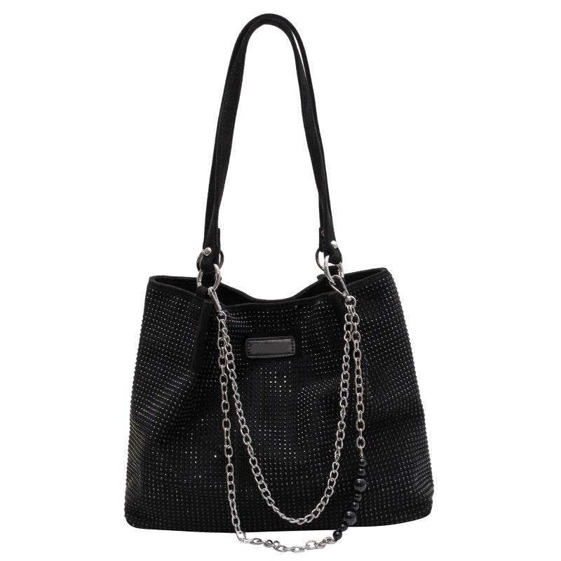 Women’s Glamorous Rhinestone Shoulder Bag