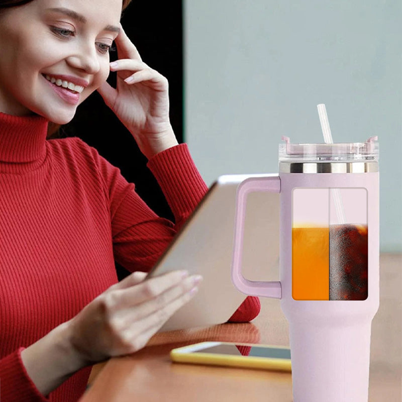 Creative 2-in-1 Silicone Drink Separator