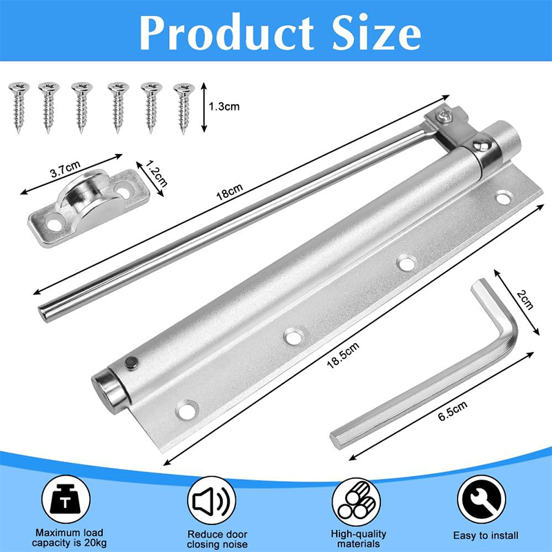 🏡Automatic Door Self-Closing Hinge