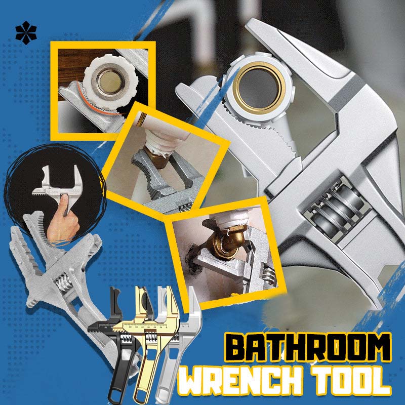 Multifunctional Bathroom Wrench Tool