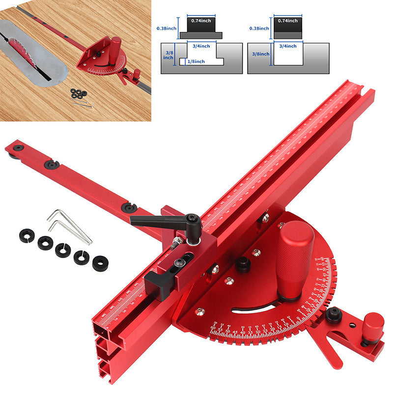 Precision Aluminum Miter Gauge