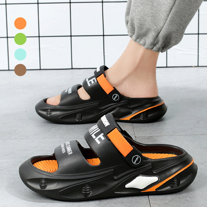 Chunky Padded Sandals With A Swell-like Grip