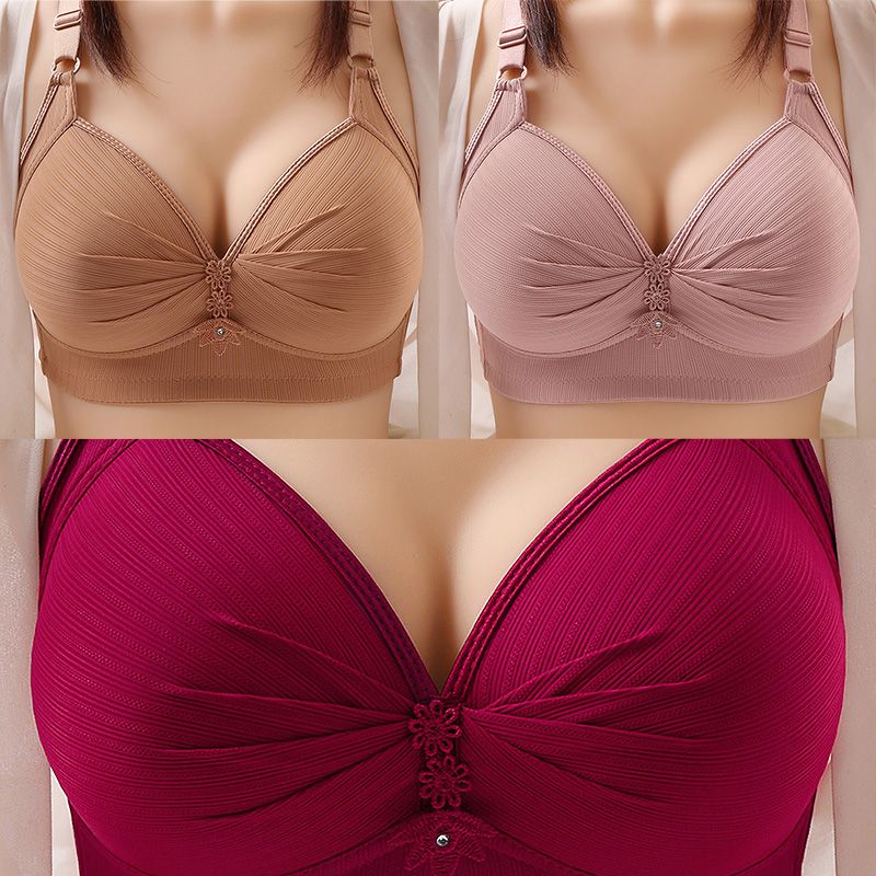 Great Gift! 2023 Plus Size Comfortable Underwear Bra