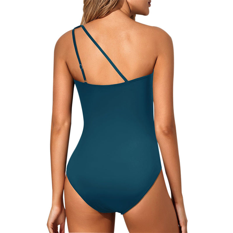 Women’s One Shoulder One-Piece Swimsuit